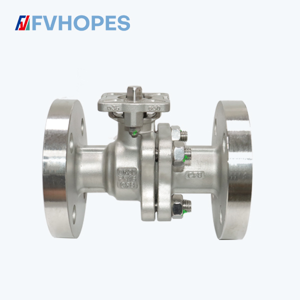 Manual Flanged Ball Valve